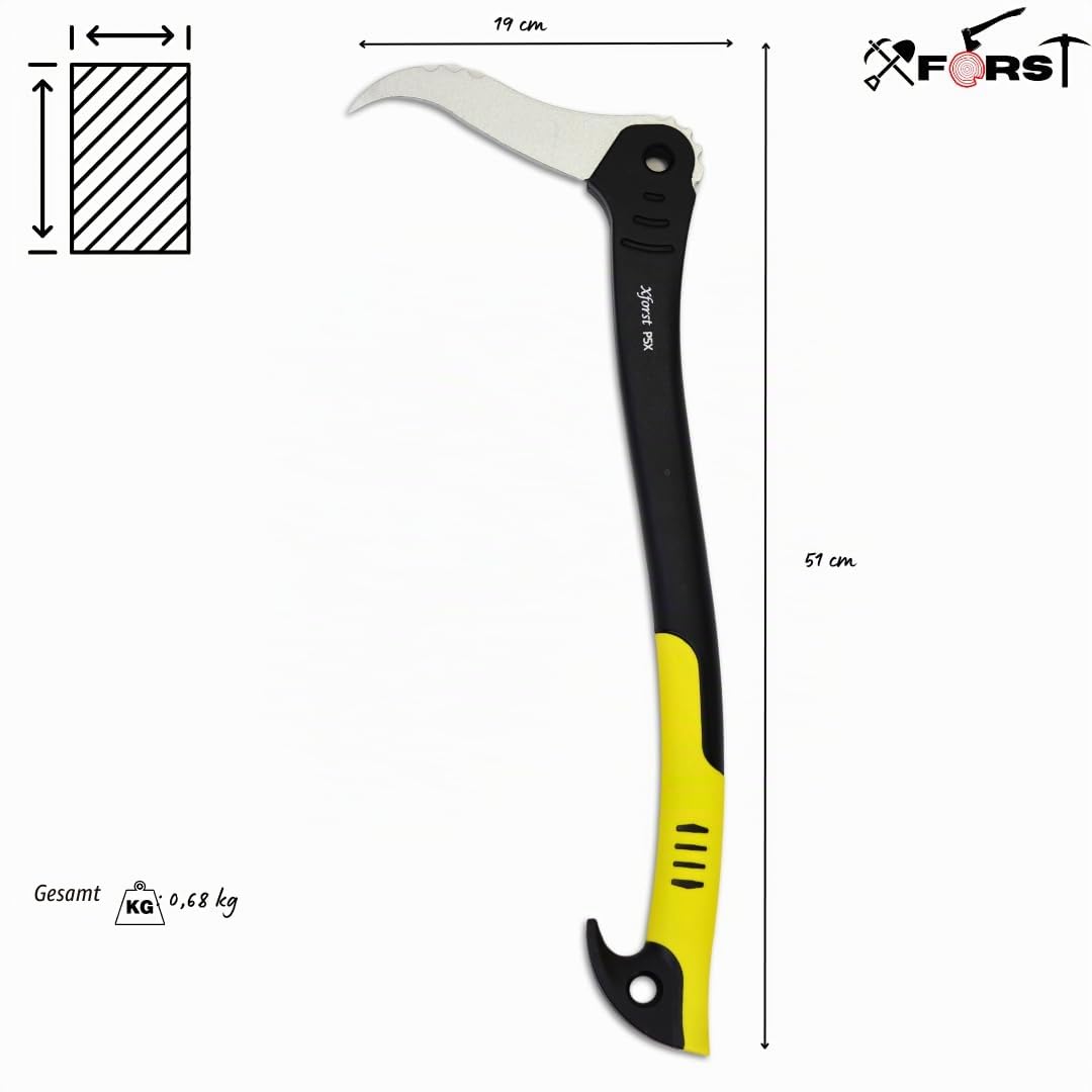 Xforst Sappie Sapie Handsappie – Ideal für die Handhabung von Holz, Holzstämmen und Holzscheiten, hochwertige Forstwerkzeuge X-P5X