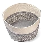 KAILIKETIY ベビー ランドリー バスケット 編み込み 収納 バスケット バスルー