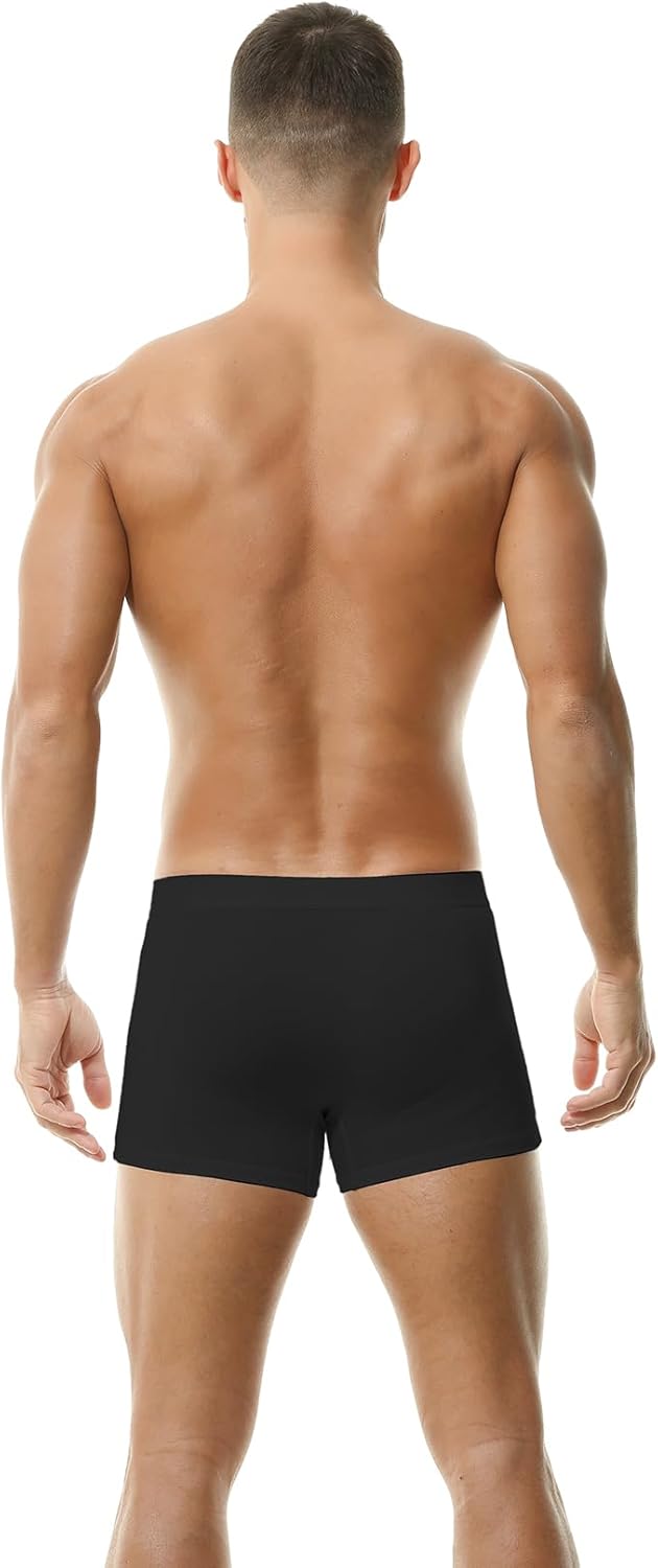 Hoerev Pack of 4 Mens Super Soft And Comfortable Fiber Briefs Trunks Underwear - Image 6