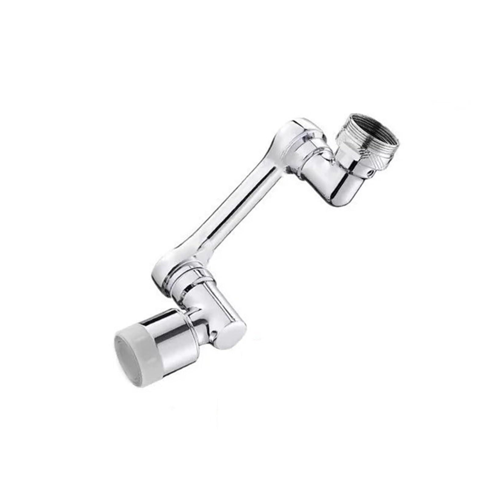 Metal 1080° Universal Rotation Faucet Sprayer Head for Faucet Extender Aerator Bubbler Nozzle Kitchen Tap Washbasin Robot Arm(1080 Degree Double)