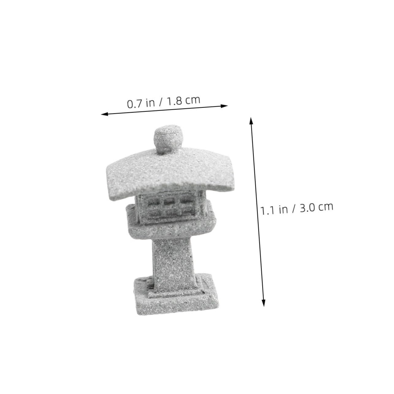 Miniature Stone Lantern Garden Ornament