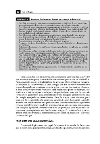 Manual de Procedimentos em Anestesiologia Ambulatorial