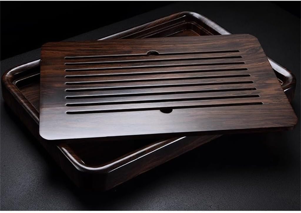 Solid Wood Tea Tray Set Home Dry Brewing Table Kung Fu Small Stone Water Storage Sea
