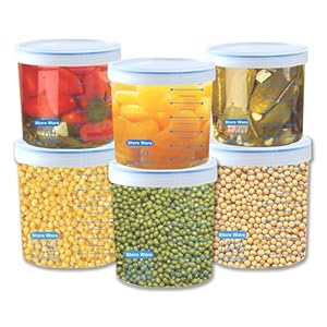 Ortangy 10 Pcs Airtight Food Storage Containers with Lids, 26-39 Oz, for Kitchen Pantry Organizers and Storage, BPA-Free, Plastic Kitchen Storage Containers with Lids for Flour, Sugar, and Cereal