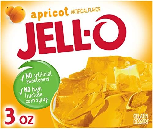 JELL-O APRICOT GELATIN DESSERT