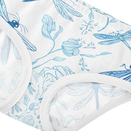 Flowers Dragonfly Toddler Girls's Underwear 2T 202c13844