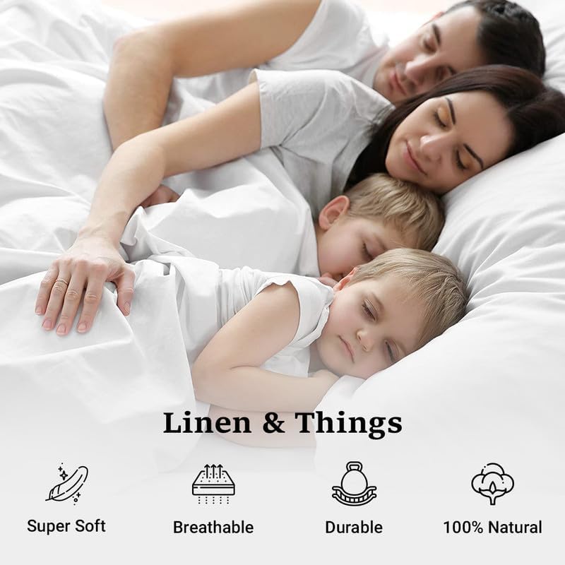 Miniatura 7 de Juego de sábanas cortas de algodón egipcio puro (4 piezas) de 1000 hilos y fundas de almohada, sábanas suaves de lujo, sábanas de satén, bolsillo