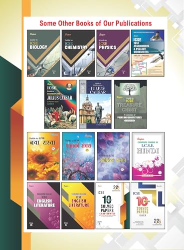 Image of Super ICSE 10 Years Solved Papers Chapterwise Class 10 for 2026 Exams
