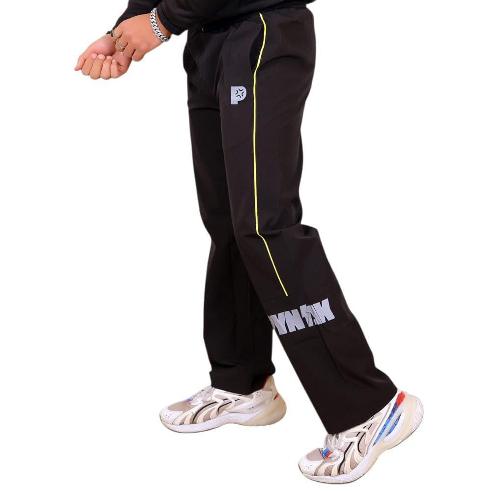 Men's Active Wear Track Pant | Nylon Crush 260 GSM Sports Lower | Regular Fit Gym Joggers for Running, Workout, Training, Sports & Casual Wear | Solid-picture-29