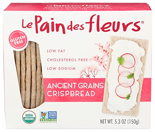 Le Pain Des Fleurs Crispbread, Ancient Grain, 4.4 Ounce (145253) #TOP13