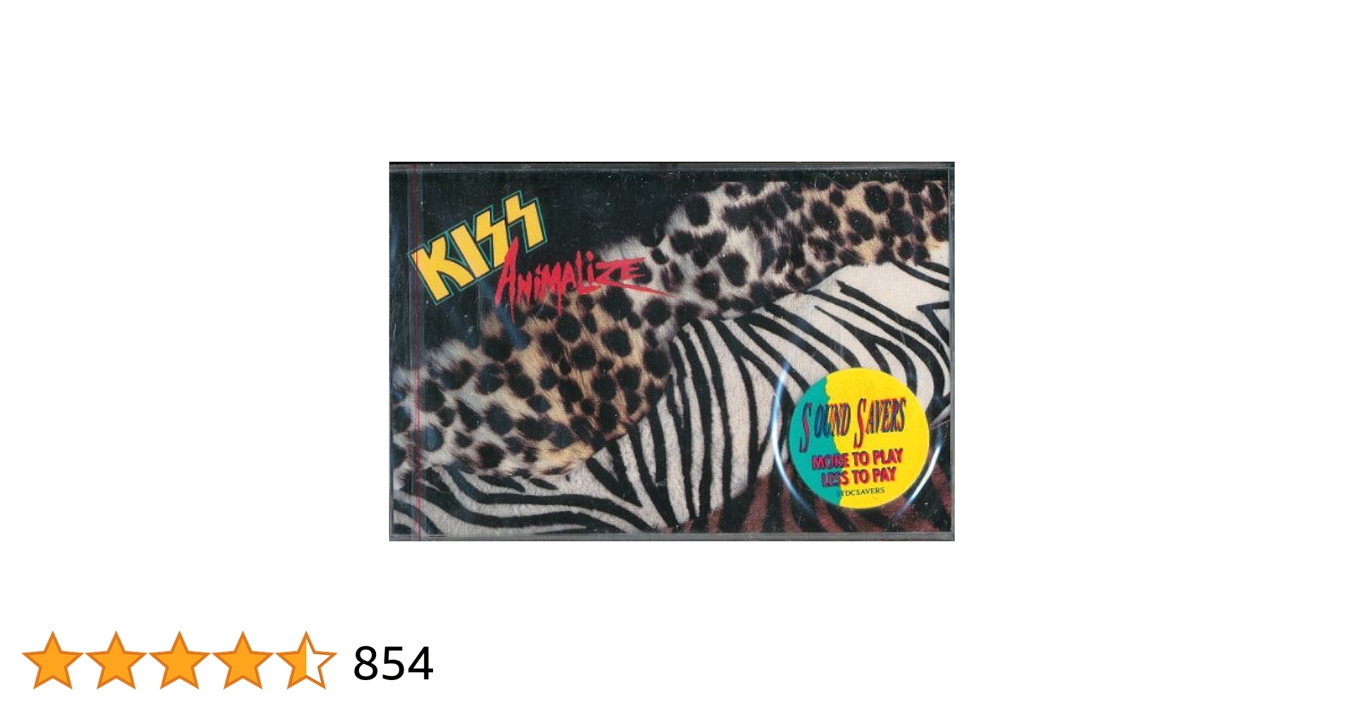 KISS CD 『Animalize』シール帯 KISS CD 『Animalize』シール帯 Amazon.com: Animalize: CDs & Vinyl