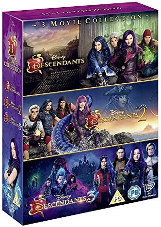 Disney Descendants 1 3 Dvd Boxset 19 Amazon Co Uk Dove Cameron Cameron Boyce Booboo Stewart Sofia Carson Mitchell Hope Melanie Paxson Brenna D Amico Sarah Jeffery Zachary Gibson Jedidiah Goodacre Kenny Ortega Dvd Blu Ray