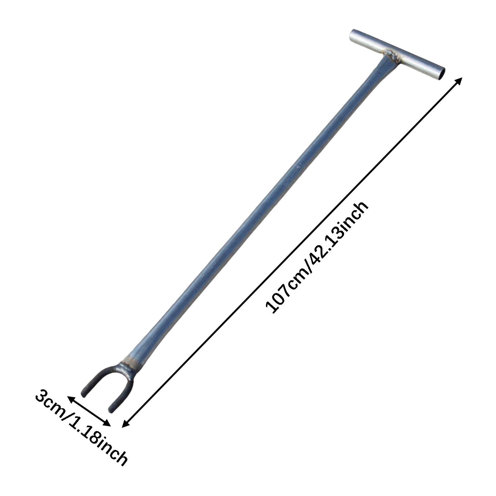 Llave para Válvula de Medidor de Agua con Mango en T, Llave Multiusos de Alta Resistencia, Ahorra Costos de Mano de Obra en Reparaciones de Plomería, Apertura 3cm