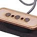 lovermusic Wooden Hole Dia 6.35mm 3 String Guitar Pickup,Electric Cigar Box Guitar Pickup Guitar Replacement Parts