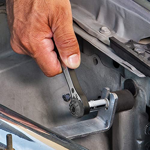 Carbyne 17 Piece Right Angle/Offset Mini Ratchet Wrench Screwdriver, 1/4 Inch Dual-Drive Head | Bit Set & Sockets | Crv Steel • From A Family-Run Tool Company Based In The U.s.a. #TOP6