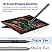Pen Stylus for Surface Pro 11/10/9/8/X/7+/6/5/4/3/Surface 3, Surface Go 3/2/1, Surface Laptop/Studio/Book 4/3/2/1 with Palm Rejection, 1024 Levels Pressure, 2500h Working Hours
