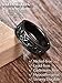 Celtic Knot Ring Sterling Silver Mens Black Ring Irish Celtic Rings for Men Black Wedding Band for Men Celtic Knot Jewelry Gifts for Men Rings Size 10
