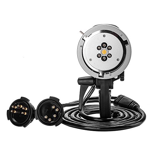 Extension flash headset AD-H1200B de 1200W con cable largo para estrobo AD600 4