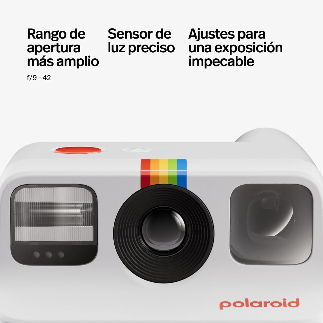 Everything Box Polaroid Go Generation 2 Camara instantanea y Pack of Film - Blanco (6282), Cámara y película