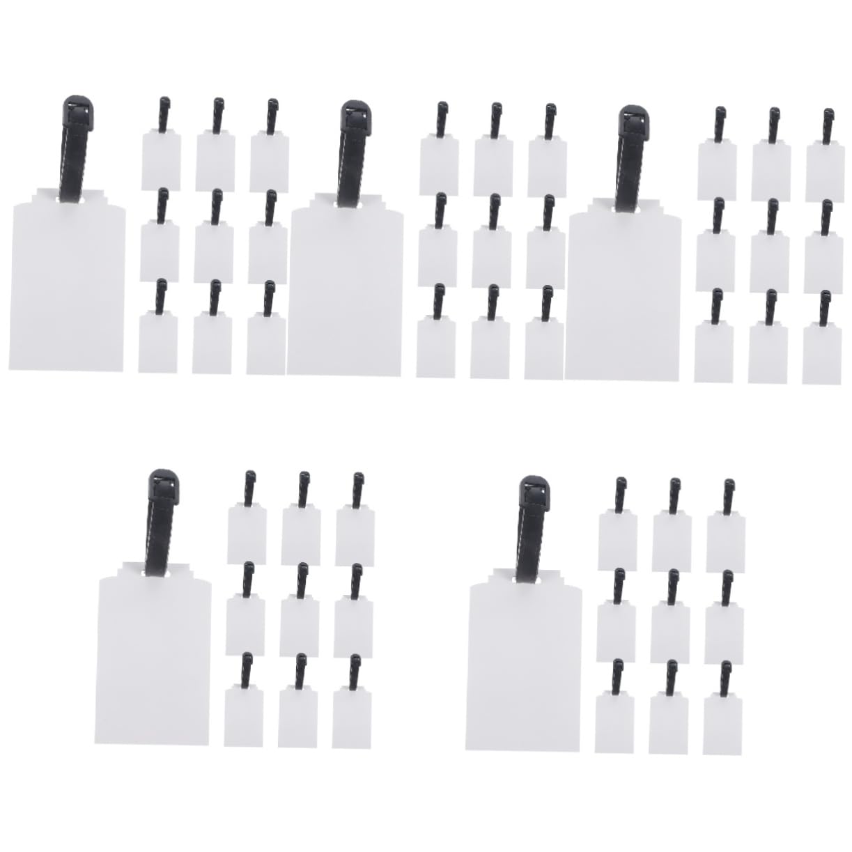 5 Sätze Blanko-gepäckanhänger Mit Thermotransferdruck Gepäckanhänger Selber Machen Sublimations-gepäckanhänger Gepäckverfolgungsanhänger Für Koffer Leeres Namensschild Tragen Mdf