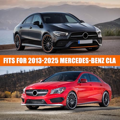 Image of Waterproof Car Covers Replace for 2013-2025 Mercedes-Benz CLA 180 200 220 250, 6 Layers All Weather Car Cover with Zipper Door & Windproof Bands for Snow Rain Dust Hail Protection (CLA)