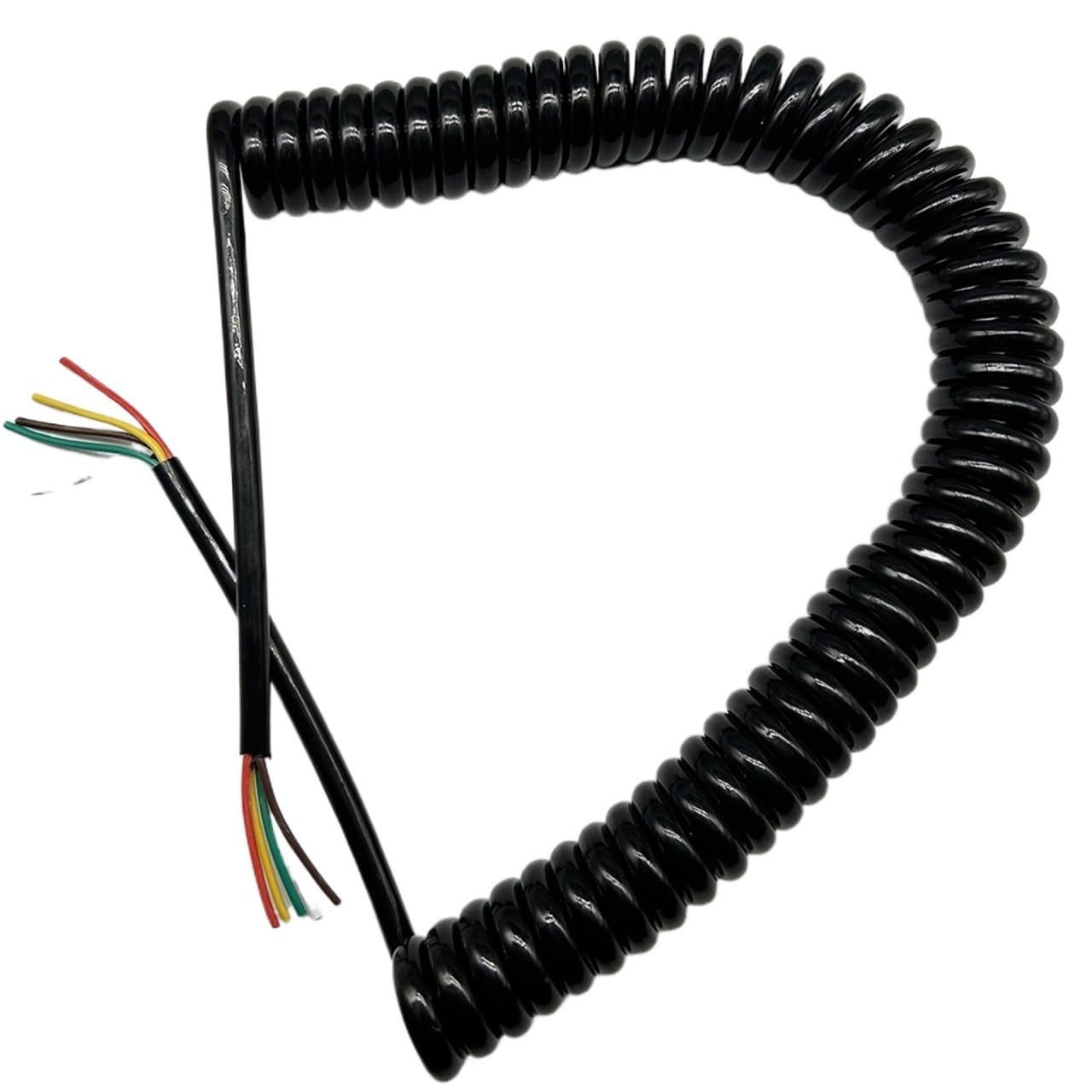 6 żył 18AWG samochodowy drut spiralny 0,75 mm2, przedłużacz do tylnej klapy, elastyczny (stretch 3 metry)