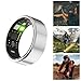 GOWENIC Smart Ring Health Tracker, Fitness Step Counting Ring with Charging Case, IP68 Water Proof and, Smart Ring Fitness Tracker for Daily Sports, for Men Women (13)