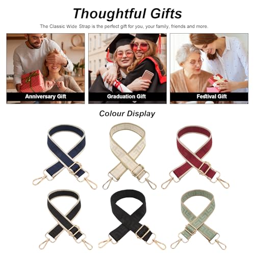 Image of Long Keeper Purse Strap Wide 3.8cm Shoulder Strap Crossbody Bag Strap Replacement Adjustable Guitar Straps for Women Handbags