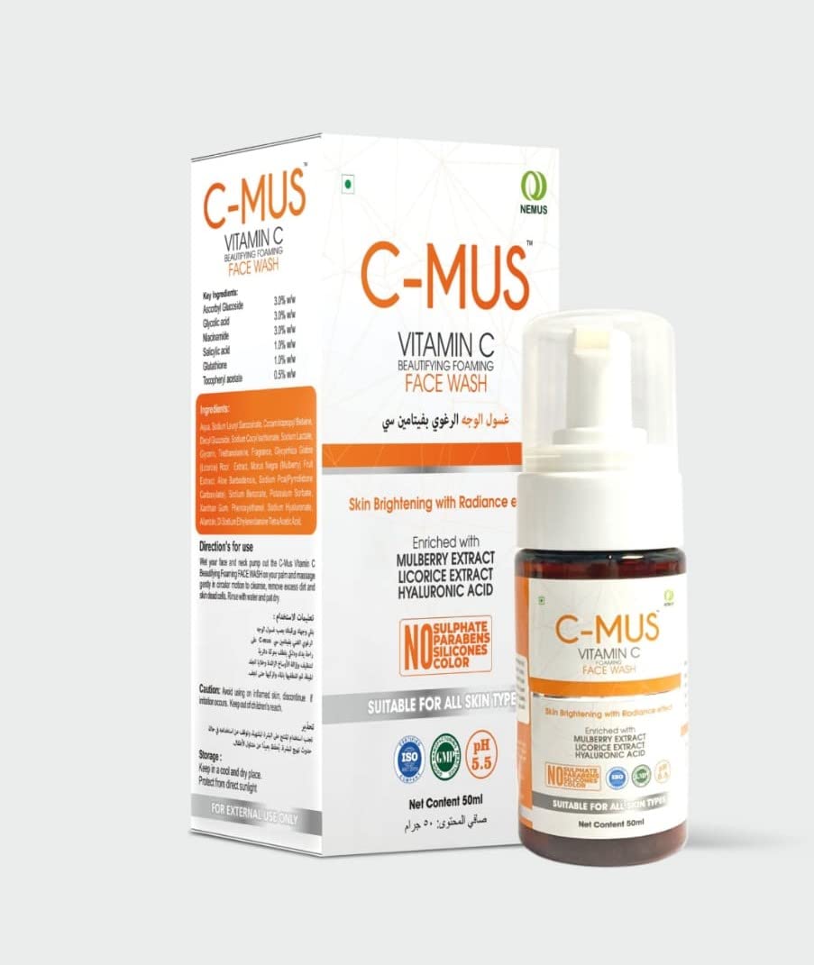 Vitamin Beautifying Foaming Face Wash – 50ml