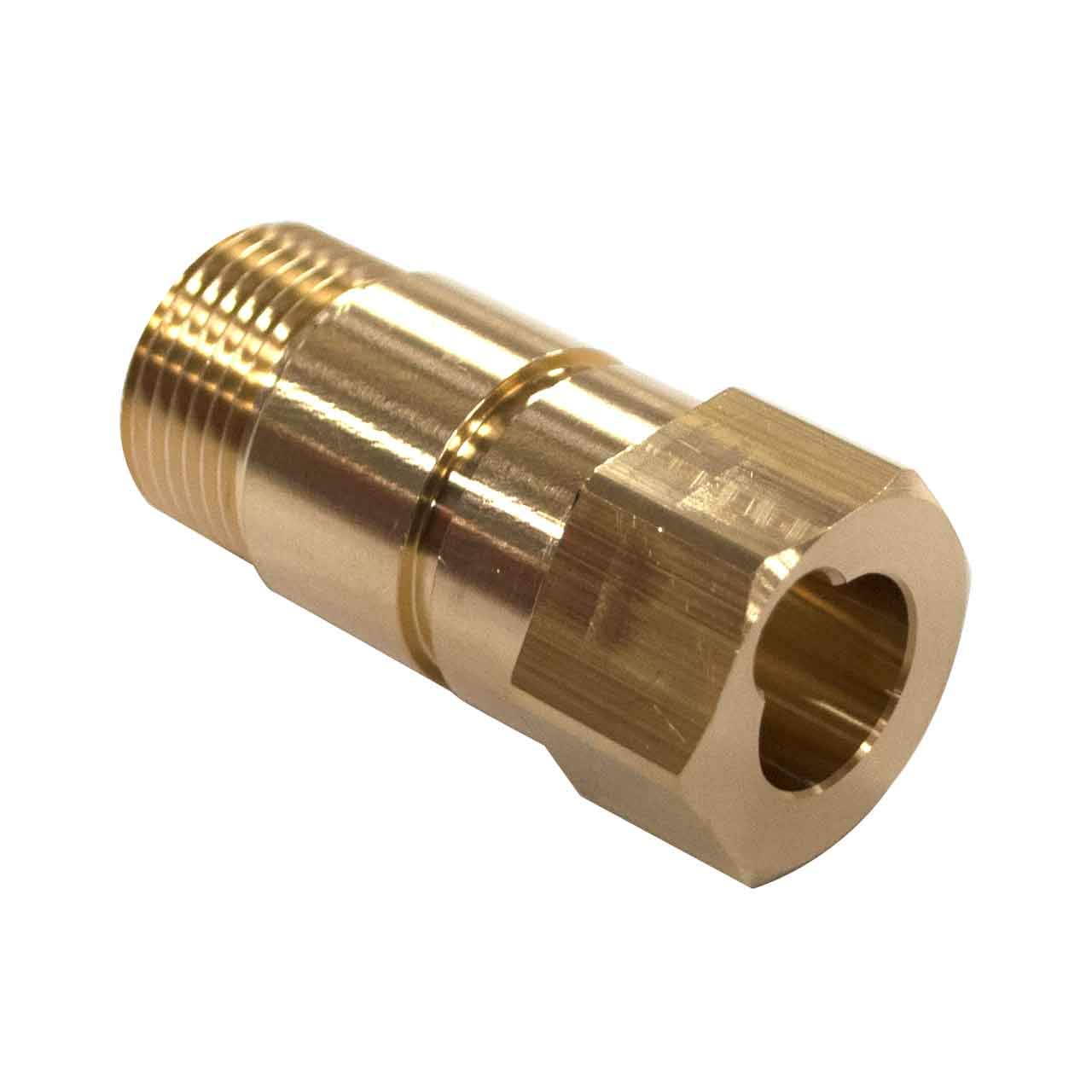 Miller 202553 Receptacle, Twist Lock Brass Power (Female)