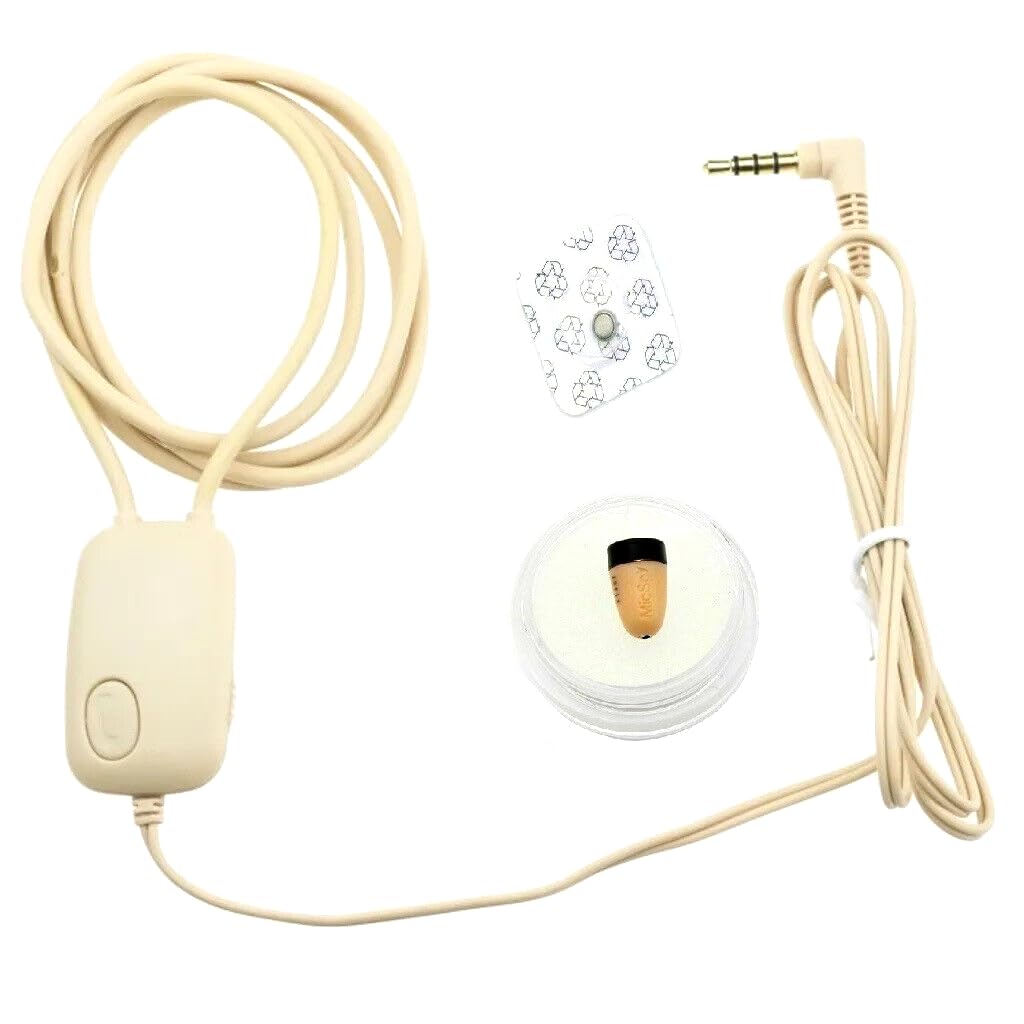 Spy Headset Mini Kopfhörer Ohr Spion Unsichtbare Hörer Prüfung Schule Test
