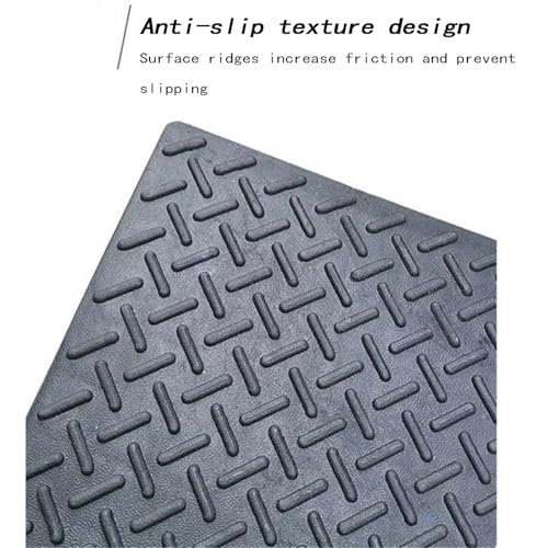 Rampas de goma para bordes 100x25x4cm con tornillos miniatura 5