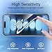 JETech Privacy Screen Protector for iPhone 15 Plus 6.7-Inch, Anti-Spy Tempered Glass Film with Easy Installation Tool, 2-Pack