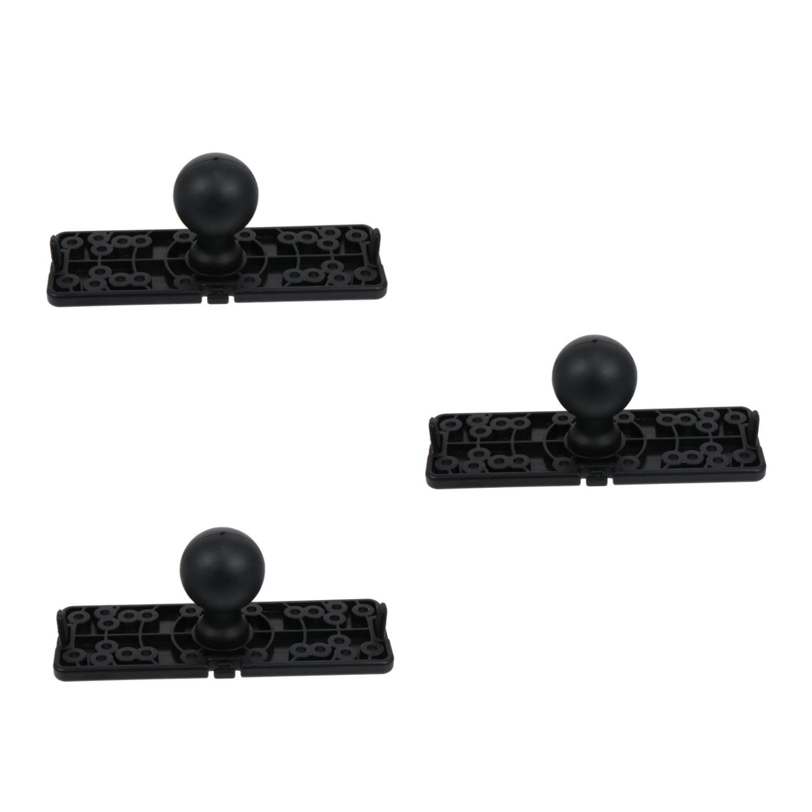 jojofuny Halterung für Fischfinder plat kanu zubehör Bootszubehör Kanu Fischfinder Halterung Boat Accessories Teil Kajak Kajak Multifunktionshalterung Kajak Zubehör Nylon Black