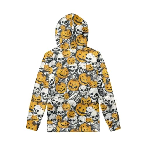 Casual Pullover Hoodies For Boys Girls Halloween Christmas Long Sleeve Hooded Sweatshirt2