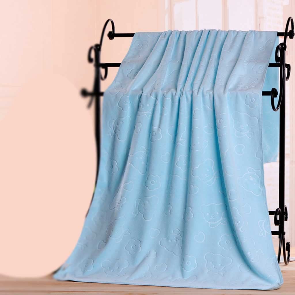 Serviette de bain absorbante à séchage rapide grande taille contre l'humidité