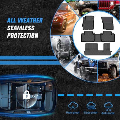 Image of Nilight TPE Floor Mats for Mitsubishi Outlander