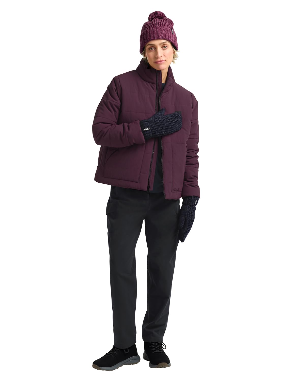 Jack Wolfskin Damen Medley Knit Mitten W Handschuh (1er Pack)
