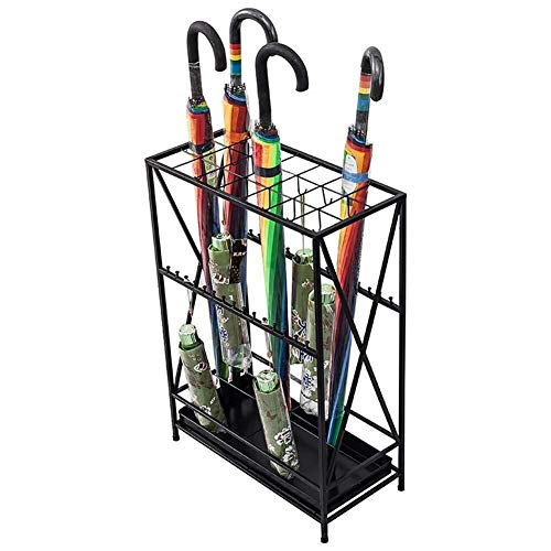 Porte-parapluie rangement sol sec support avec bac amovible