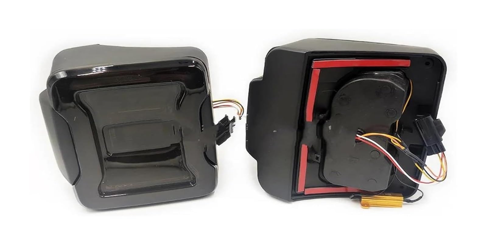 Freccia Specchietto Retrovisore Per Jeep Per Wrangler JK 2007-2017 2 Pezzi Fanale Posteriore Per Auto DRL Freno Retromarcia Indicatore Direzione Gruppo(European version)