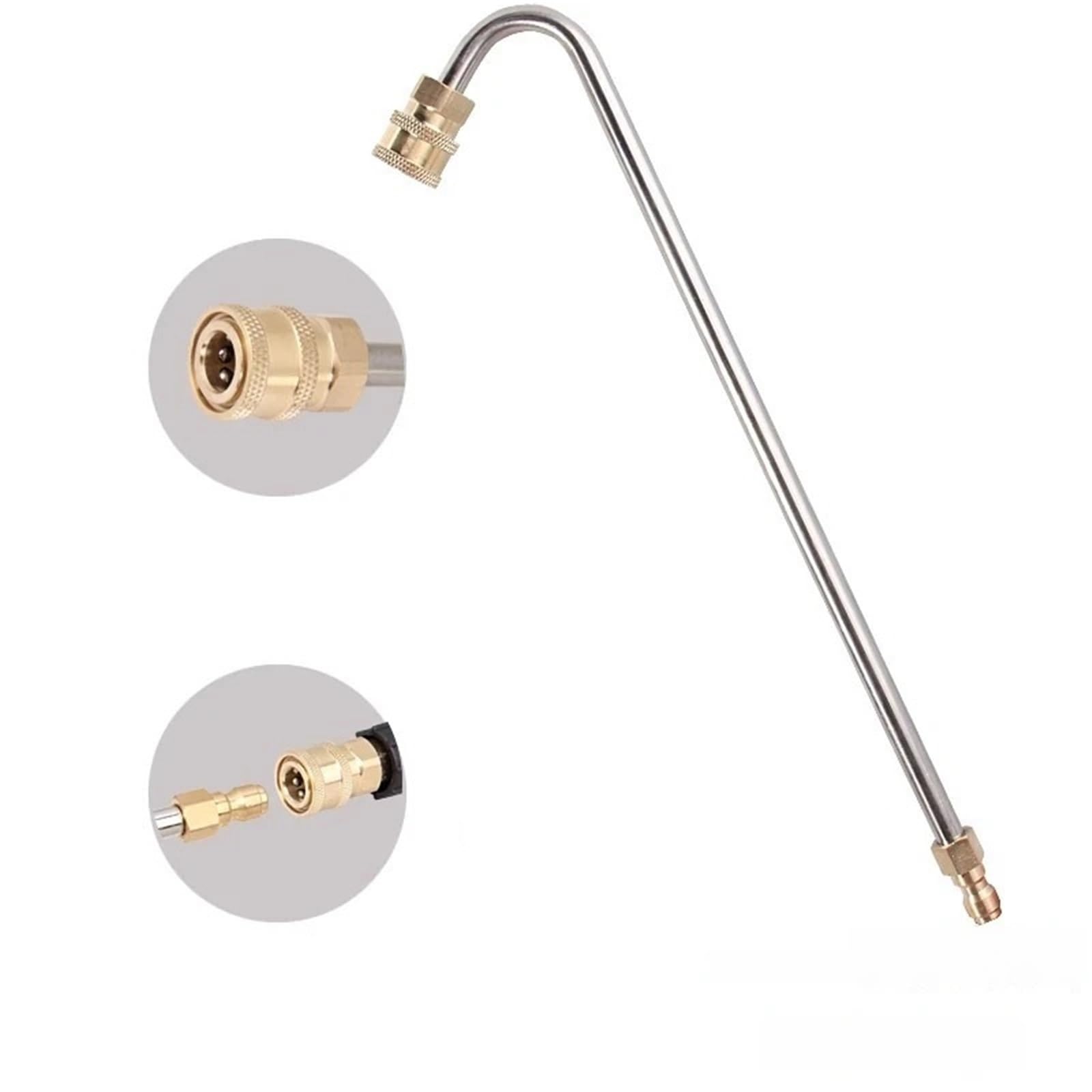 Pressure Washer Extension Wand High-Pressure Extension Rod Elbows