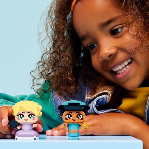 | Disney Princess Mini-Jasmine e Mini-Rapunzel - Personaggi Giocattolo da Collezione - 2 Mini Bamboline e Accessori come una Lampada Magica - Piccolo Regalo per Bambine e Fan da 5 Anni - 43303 - Lego - Immagine 9