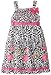 Younghearts Little Girls' Dress With Floral Print