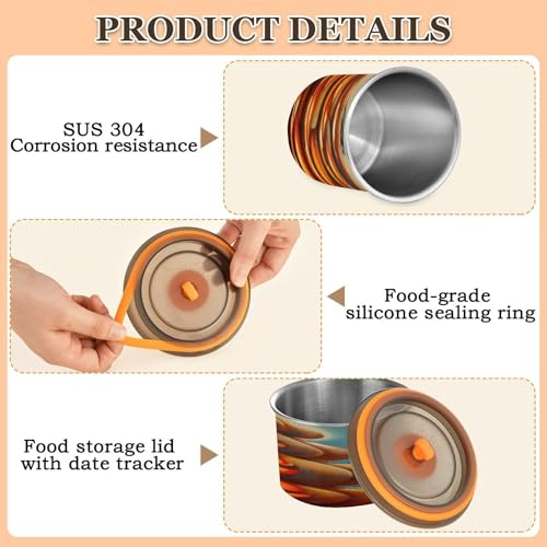 Envase hermético acero inoxidable para café 17oz miniatura 4