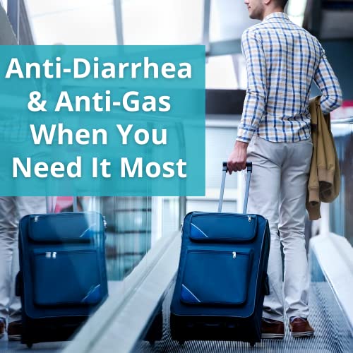 Primary Health Anti-Diarrheal & Anti-Gas, Loperamide Hydrochloride and Simethicone for Diarrhea, Gas, Bloating, Cramps, Pressure 24 Caplets - Thumbnail 6
