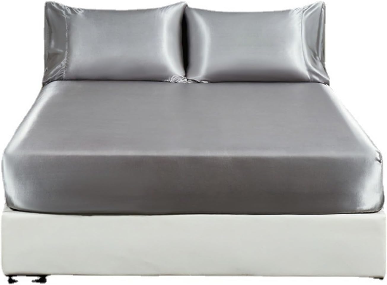 Soft and Comfortable Bed Satin Cool Bed Cover Mattress Cover(152 * 203+36)