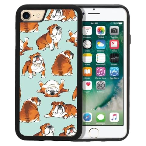 FINCIBO Anti-Scratch Slim Case for iPhone 7/8/SE Cover