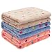 SCIROKKO Fleece Soft Dog Blanket - Warm Coral Velvet Best Cute Crate Bed Couch Cover Blankets- for Dogs and Cats