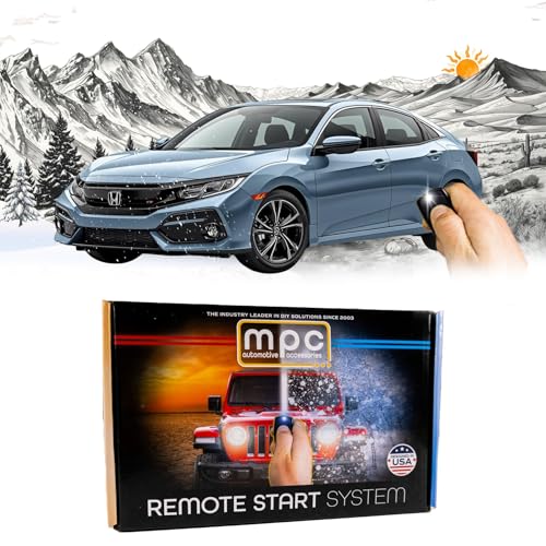 MPC Remote Start Kit Compatible with Honda Civic 2022-2025 || Plug and Play || Push Lock 3X to Start || No Wire Splicing || USA Tech Support