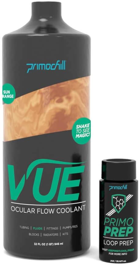 PrimoChill Vue Pre-Mix (32oz) -Computer WaterCooling Fluid - PrimoChill Blue SX